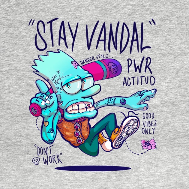 Stay Vandal by Ilustronauta